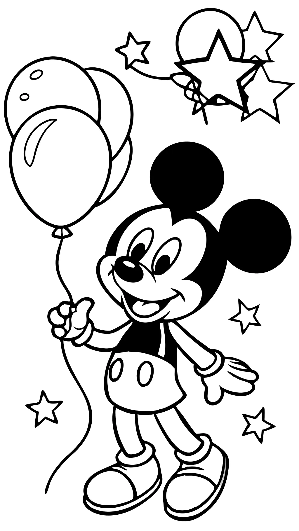 coloriages Mickey Mouse